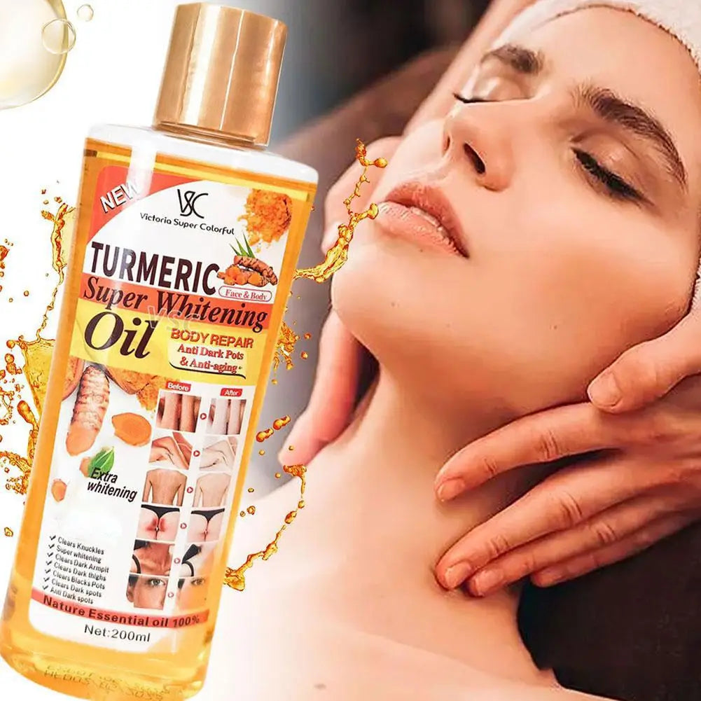 Turmeric Whitening Body Oil 200ml