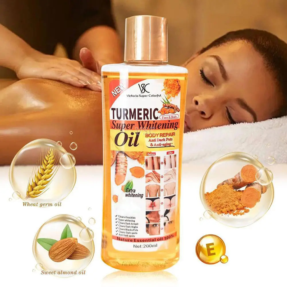 Turmeric Whitening Body Oil 200ml