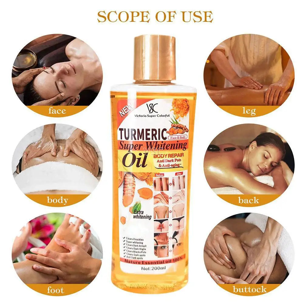 Turmeric Whitening Body Oil 200ml