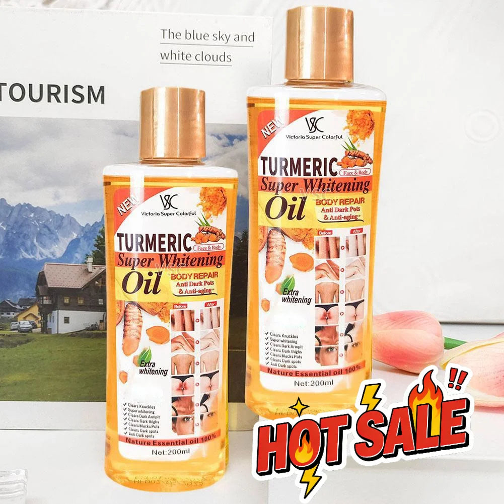Turmeric Whitening Body Oil 200ml